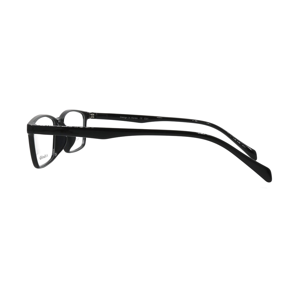 Gọng kính cận vuông nam nữ Accede Sarifa A1323 C01 chất liệu nhựa dẻo phụ kiện thời trang