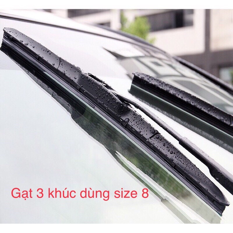 Lưỡi gạt mưa thay thế cho gạt nước ô tô đủ kích thước 14-26”
