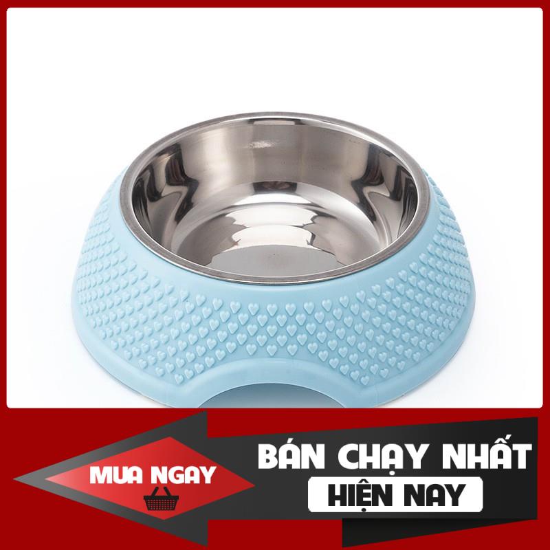 [❌GIÁ SỈ❌] Bát Ăn Nhựa &amp; Thép Không Rỉ Dành Cho Chó Mèo – Mã BABS90 0 ❤️