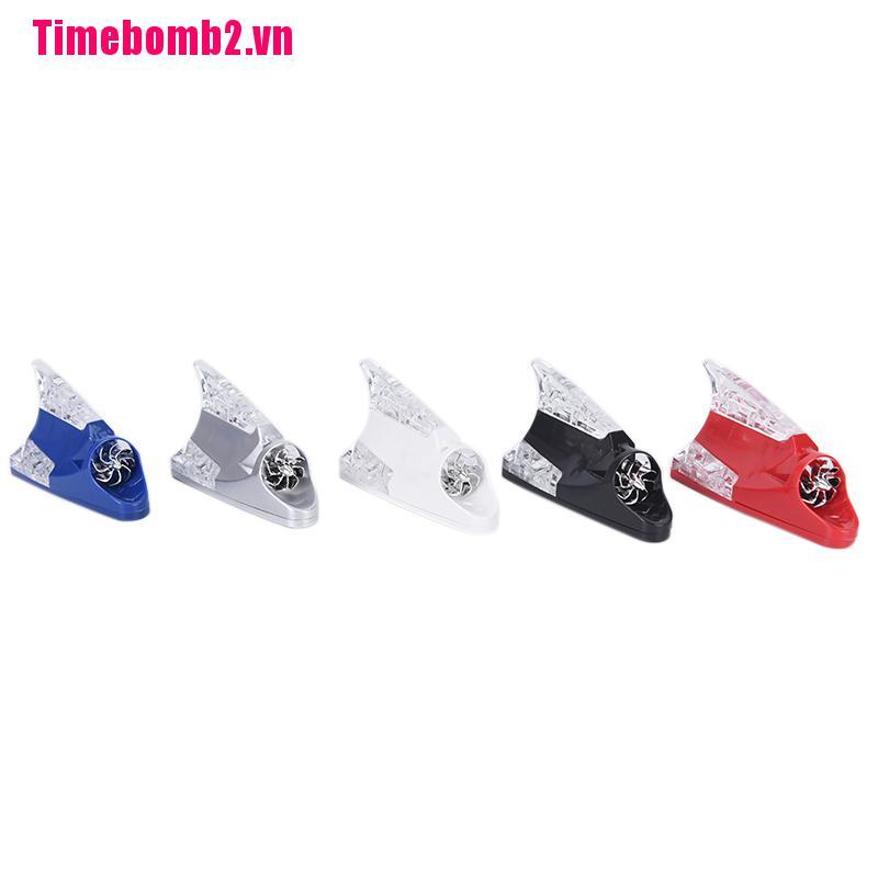 Đèn Led Cảnh Báo Hình Vây Cá Mập Gắn Kính Chắn Gió Xe Hơi
