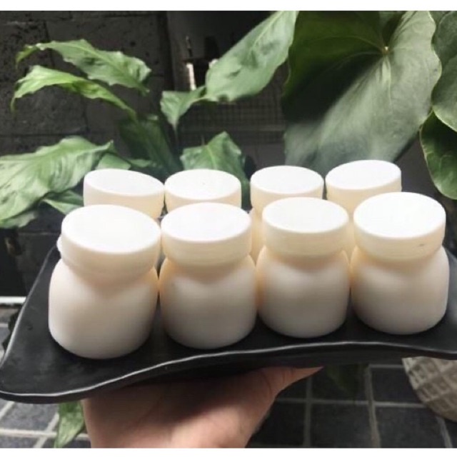 Hũ nhựa 100ml có nắp làm pudding, sữa chua, yaout