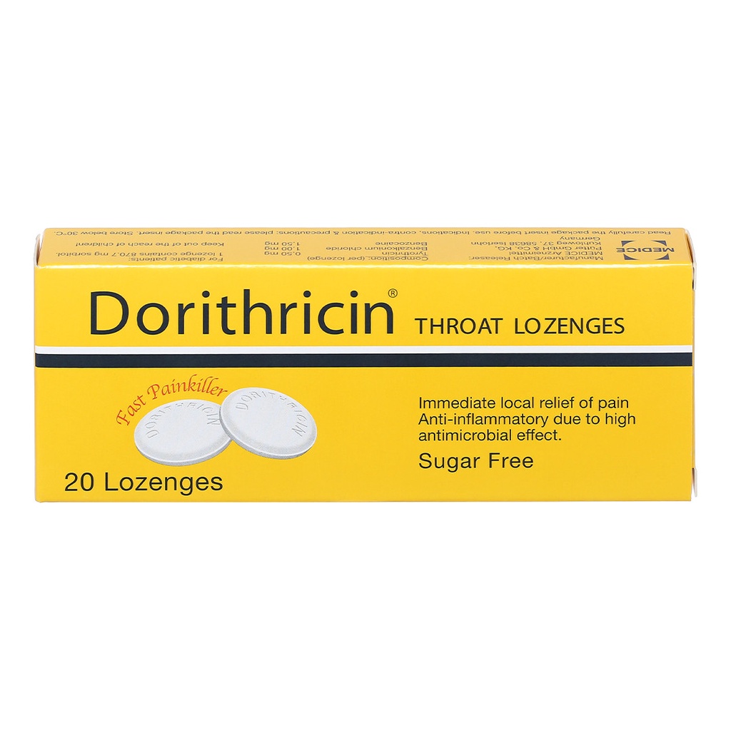 VIÊN NGẬM HO DORITHRICIN