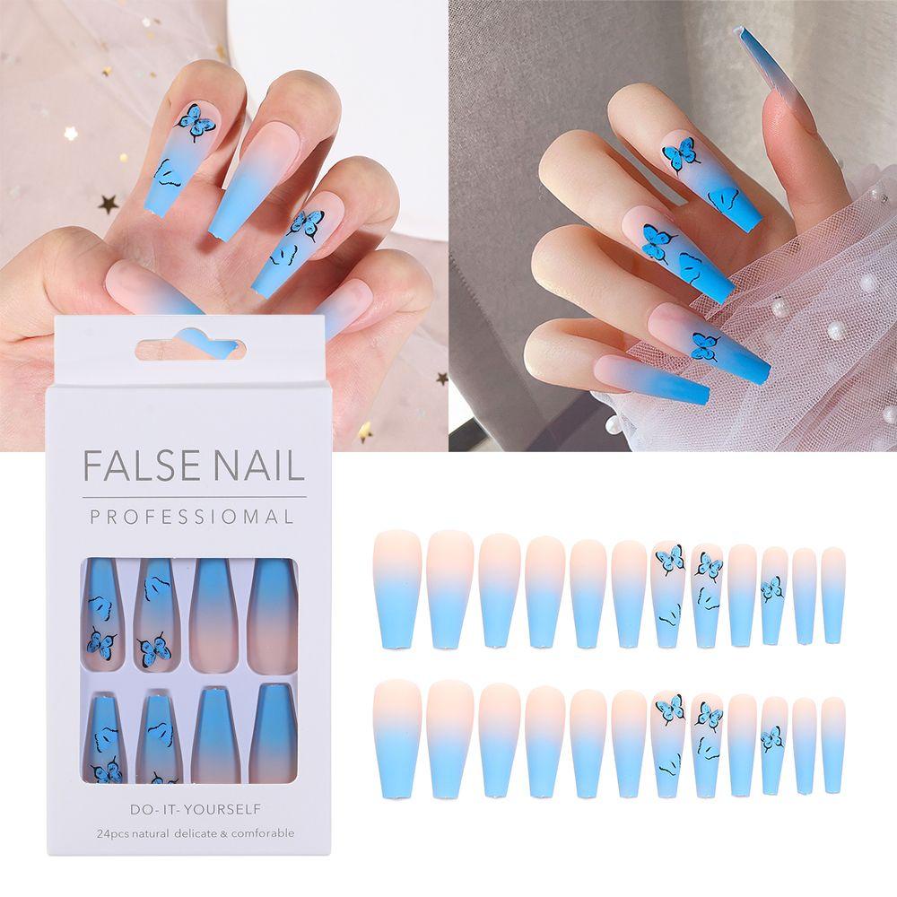 Móng Tay Giả Múa Ba Lê Dài Che Phủ Toàn Diện