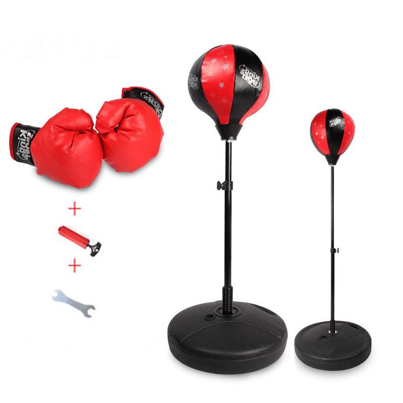 Bộ Đồ Chơi Boxing Cao Cấp Cho Bé - Bộ Đồ Chơi Đấm Bốc Cho Bé (Tập Phản Xạ, Tập Cơ Tay Tại Nhà, Dụng Cụ Tập Đấm Bốc)