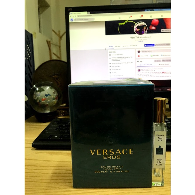 [Mẫu thử] Nước hoa nam Versace Eors (Xanh)