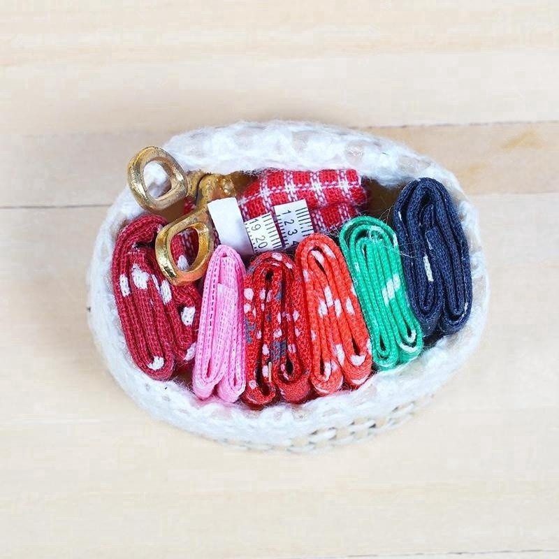 Giỏ Đựng Đồ Chơi Mini R6q1 Tỉ Lệ 1: 12 Cho Nhà Búp Bê