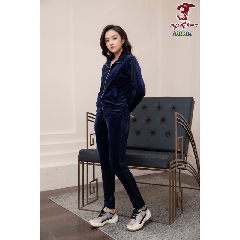 Vải Nhung tím than tuyết dày không bong tuyết.