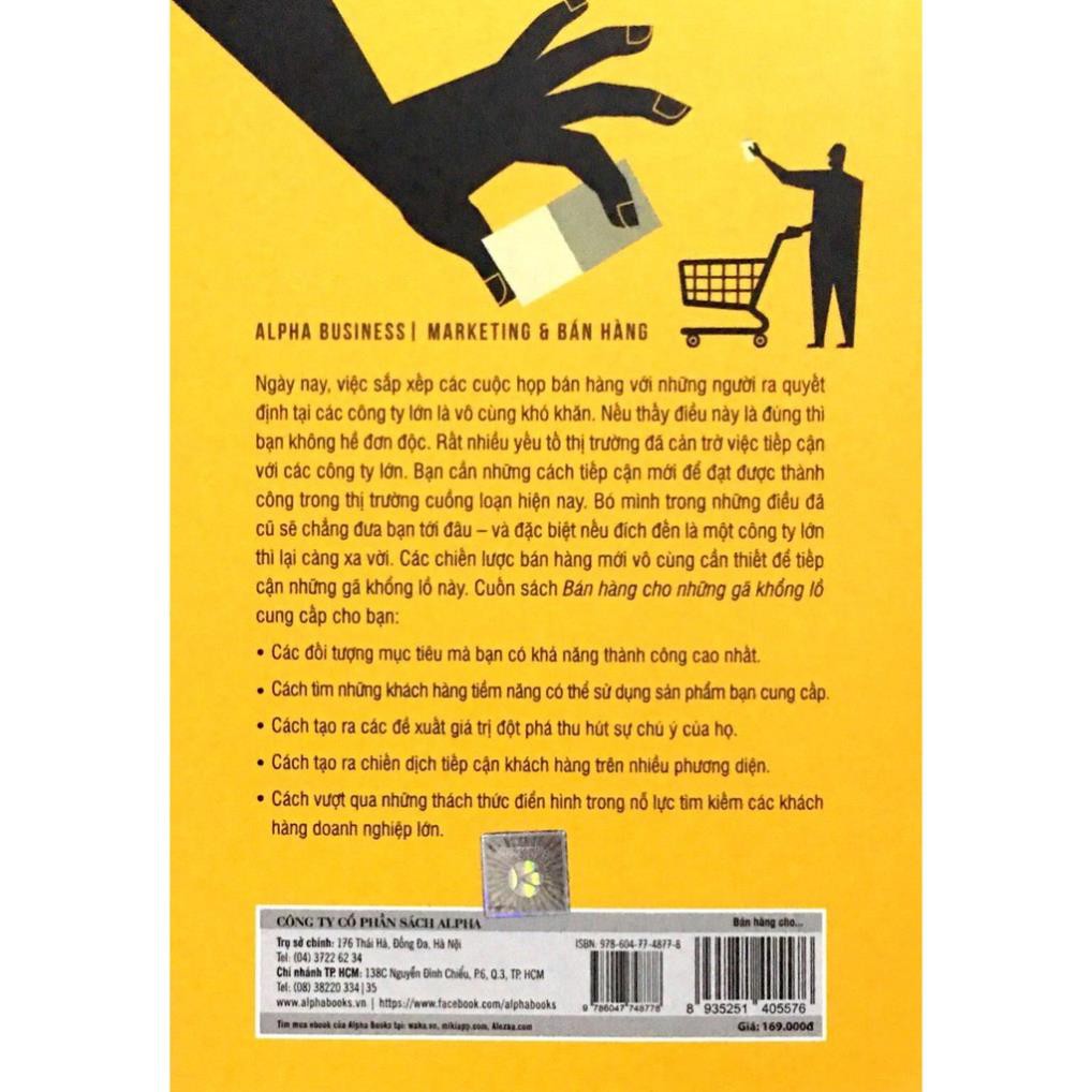 Sách - Bán hàng cho những gã khổng lồ - AlphaBooks