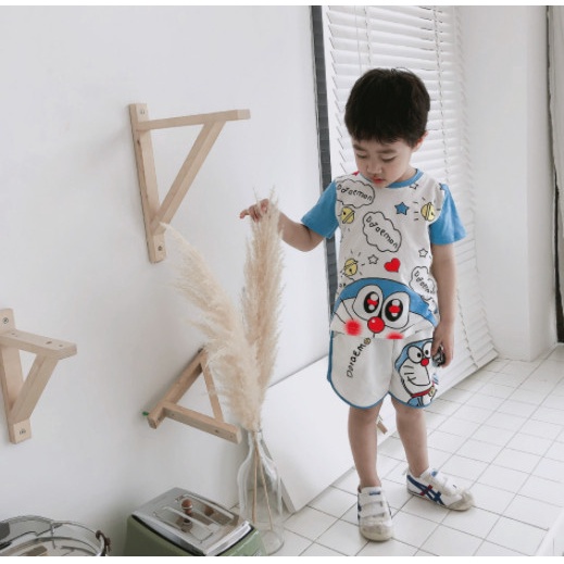 Đồ bộ bé trai và đồ bộ bé gái quần áo cộc tay AM865 - đồ bộ cho bé trai và bé gái TTR245