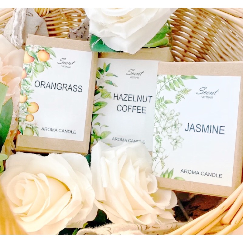 Nến thơm Vani - Vanilla Scented Candle