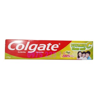 Kem đánh ngừa sâu răng Colgate Vitamin C thơm mát 170g