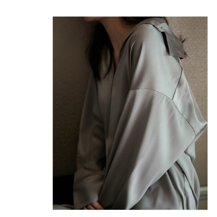 [HÌNH THẬT+VIDEO] Áo sơ mi nữ dài tay chất lụa siêu đẹp mặc công sở đi học đi chơi - phong cách hàn quốc | BigBuy360 - bigbuy360.vn