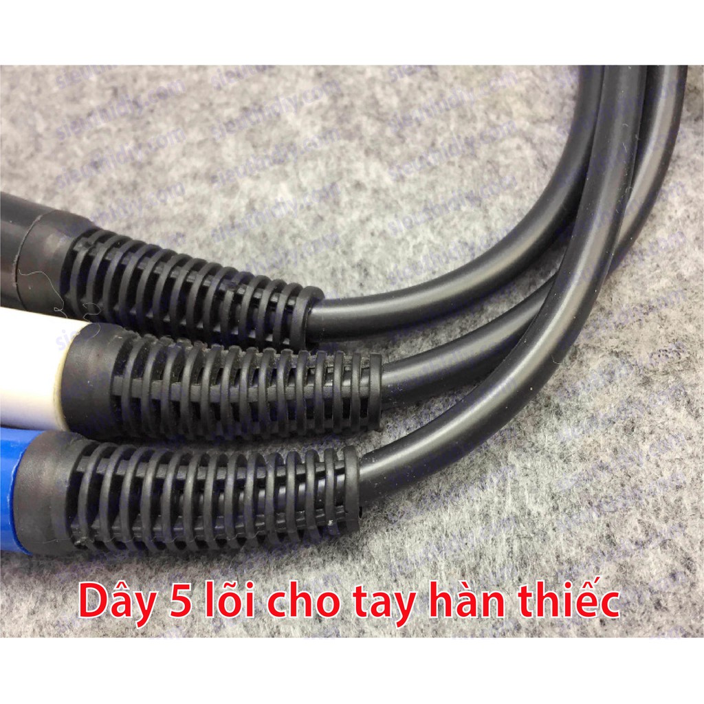 Dây điện silicon chống cháy 5 lõi DIY tay hàn cho trạm hàn 936