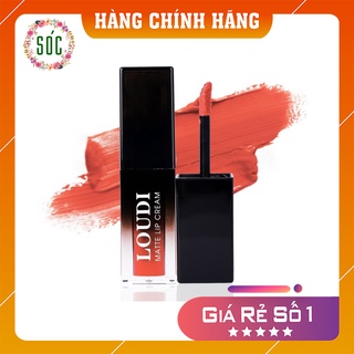 Son Kem Lì Không Chì Loudi Lipstick Cam San Hô 05 - Kèm Phiếu Bảo Hành