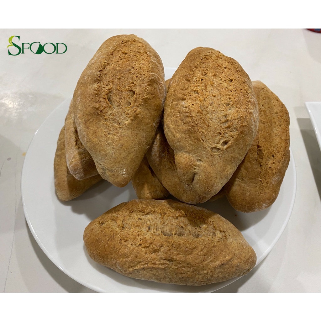Bột làm bánh mì SFOOD gói 500gram, bột bánh mì nguyên cám trộn sẵn
