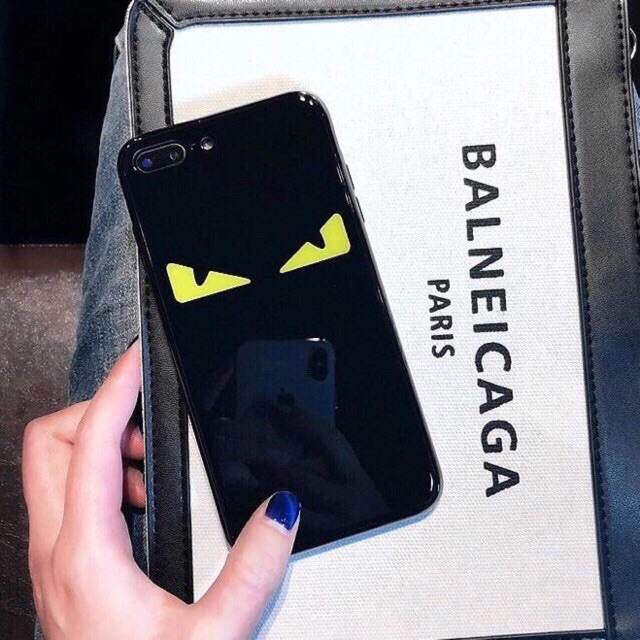 Ốp Lưng Kính Bóng 13ProMax 12ProMax 11ProMax XSMAX X XS 7Plus FUKISHOP