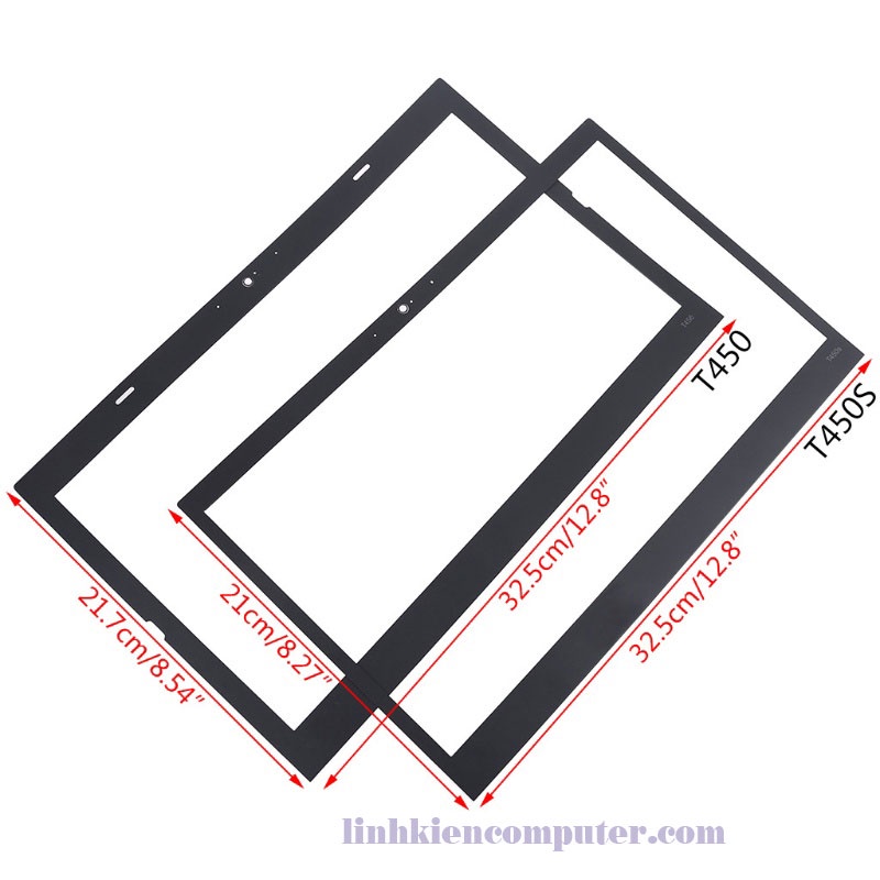 Miếng dán khung viền màn hình LCD mặt B cho laptop Lenovo Thinkpad T450 và T450s
