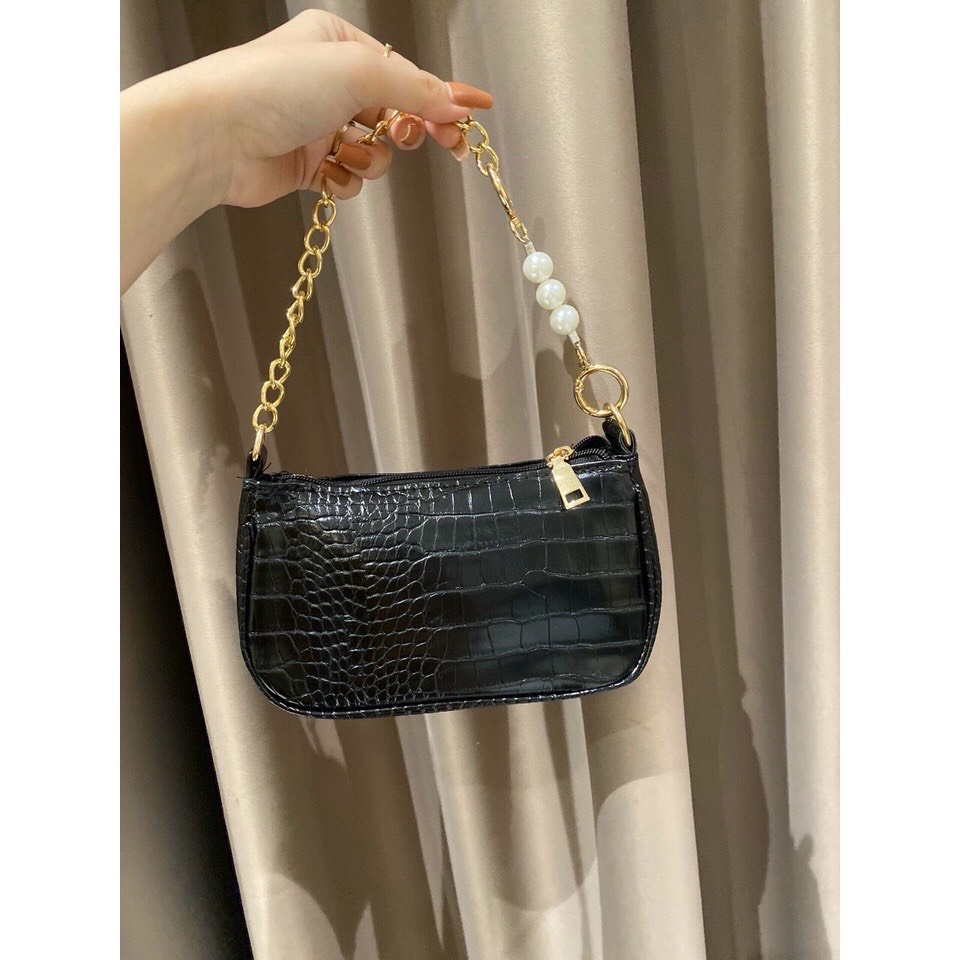 Túi Kẹp Nách Nữ Linh Store Túi Đeo Chéo Cao Cấp Đeo Chéo Thời Trang Hàn Quốc - LS9