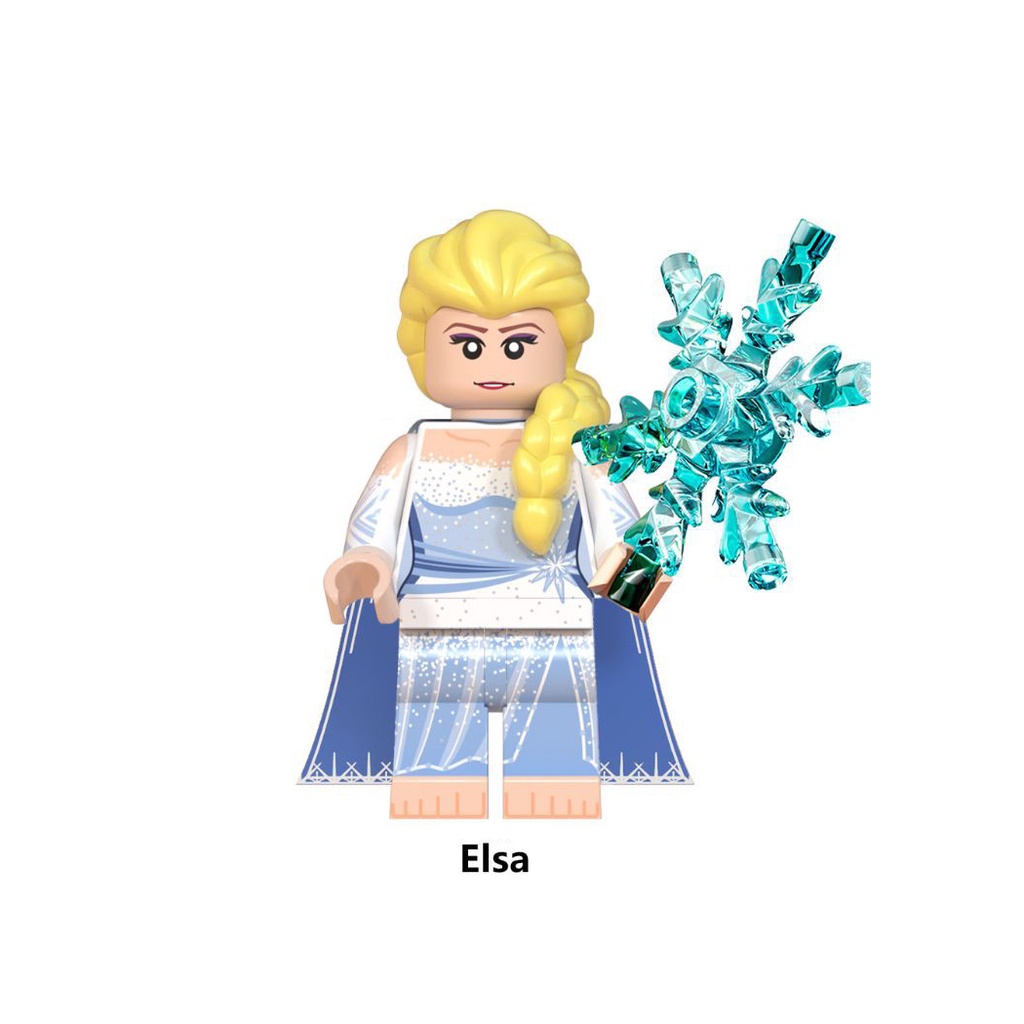 Đồ chơi lắp ráp nhân vật minifigures Elsa WM914