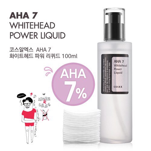[DATE 6/2023] Dung Dịch Tẩy Da Chết Hóa Học Cho Mụn Cám COSRX AHA 7 Whitehead Power Liquid | BigBuy360 - bigbuy360.vn
