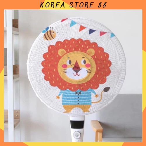 Lưới bọc quạt hình hoạt hình dễ thương 88057 KOREA STORE88