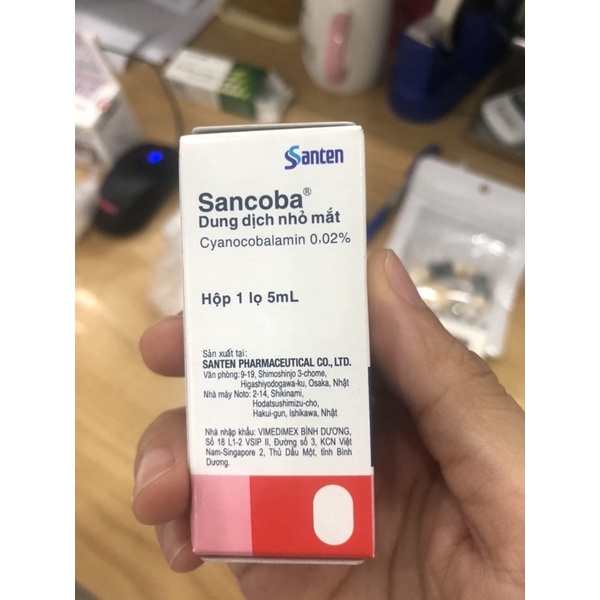 Dung dịch nhãn khoa Sancoba 5ml