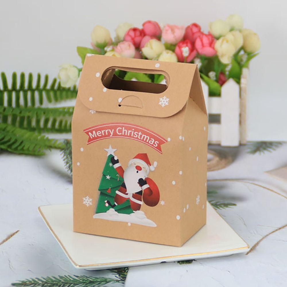 CHOOKEY Set 24 Túi Giấy Đựng Kẹo Giáng Sinh