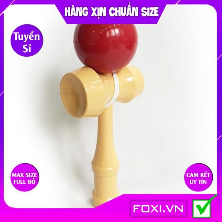 Đồ chơi gỗ Nhật-Kendama cao cấp-Nhựa hoặc Gỗ-Đồ chơi hoạt động thể chất-linh hoạt-tập trung-Rèn sự khéo léo nhanh nhẹn