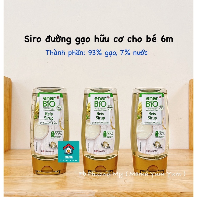 Date 2023-2024 Siro đường gạo, mật cây thùa hữu cơ BIO nội địa Đức 250ml