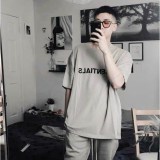 Áo thun nam nữ áo phông nam tay lỡ cổ tròn chất cotton co giãn 4 chiều hình SP-01 ALEX - COOL