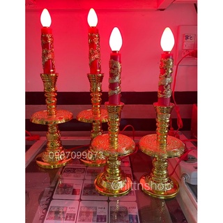 Đèn thờ lư cầy, đèn thờ cây nến