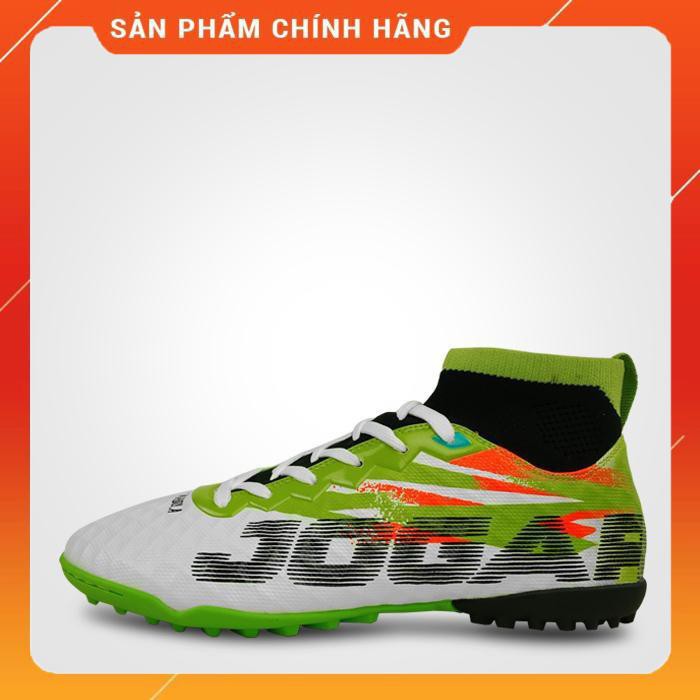 (Chính hãng) Giày đá bóng Jogarbola Tropico 9018 (White Green Black)