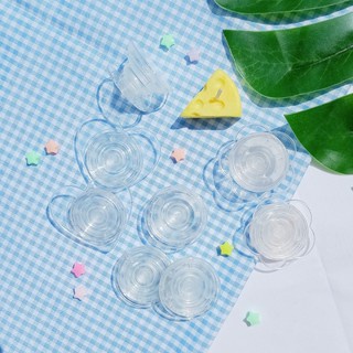 Giá đỡ điện thoại màu sắc trong suốt dính chặt tiện dụng