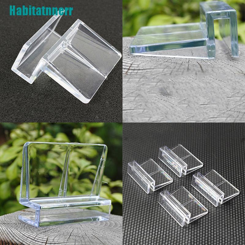 Set 4 Kẹp Nhựa 6 / 8mm Dùng Để Cố Định Bể Nuôi Cá Cảnh