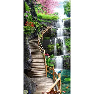 Tranh dán tường kích thước 1,4m x 2,3m