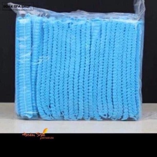 Mũ chụp đầu y tế 1 túi / 100 cái .