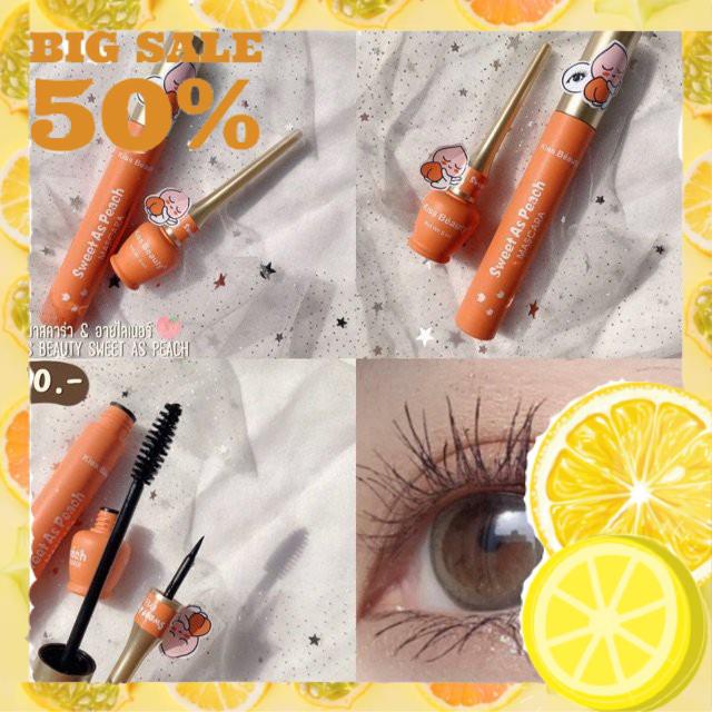 Mascara Sweet Kiss Beauty Peach Cam Đào 864 Auth Nội Địa