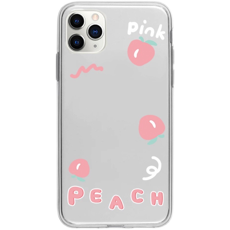 Ốp lưng iphone khung nhét ảnh quả đào | candylab.official