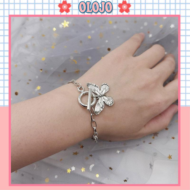 Vòng cổ Mặt Hình Bướm Phong Cách Cổ Điển Dành Cho Nữ