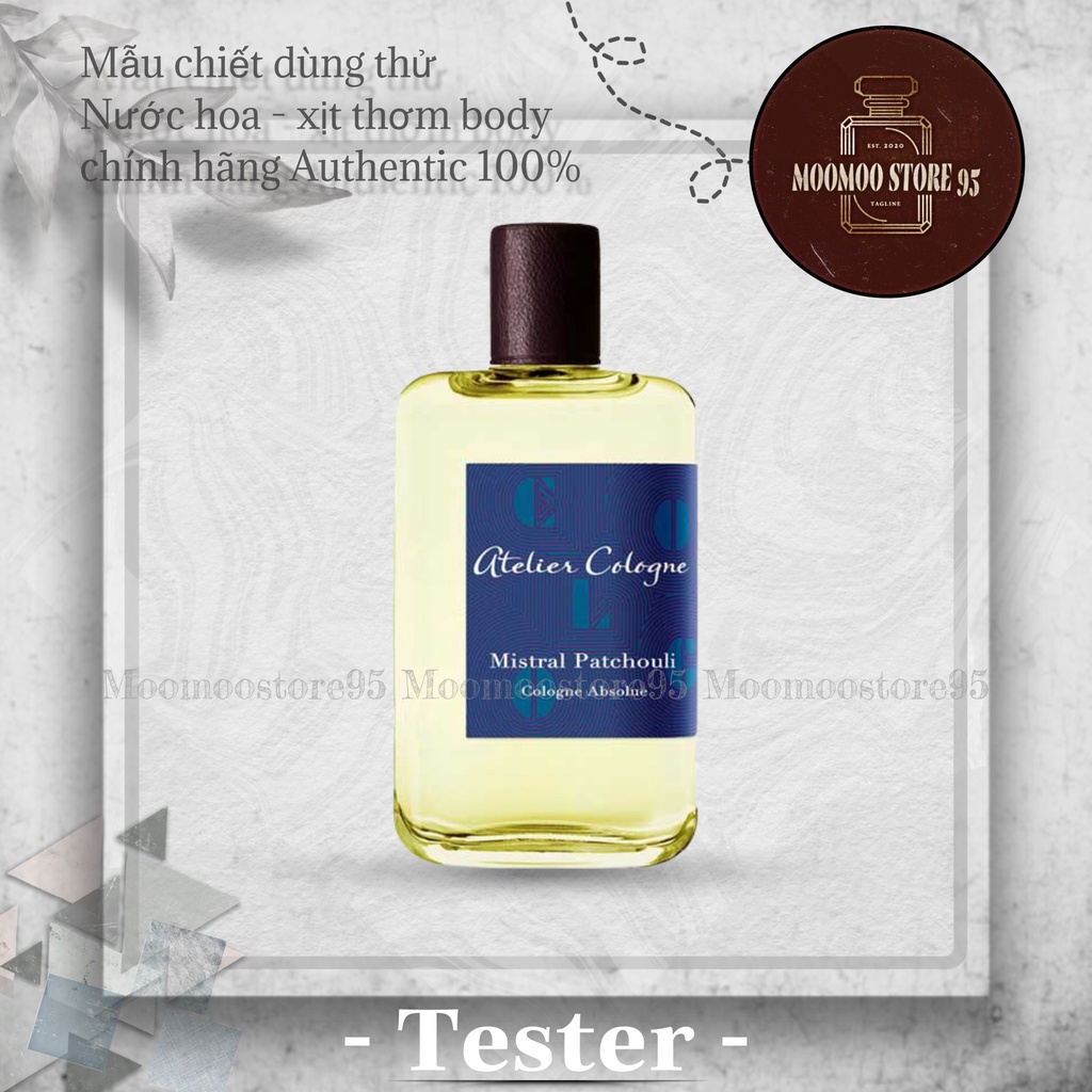 Nước hoa dùng thử Atelier Mistral Patchouli -𝐌𝐨𝐨𝐦𝐨𝐨𝐬𝐭𝐨𝐫𝐞𝟗𝟓