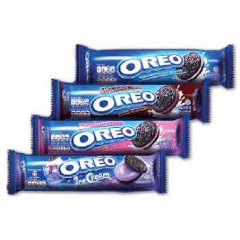 bánh quy kem sô cô la oreo 137g các vị