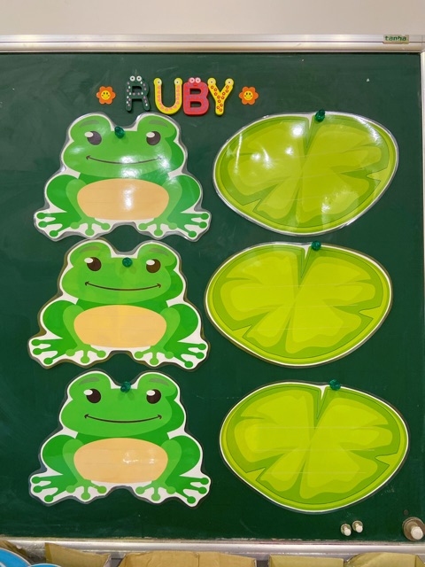 Ếch và lá sen 🐸 [Đồ dùng dạy học Ruby]