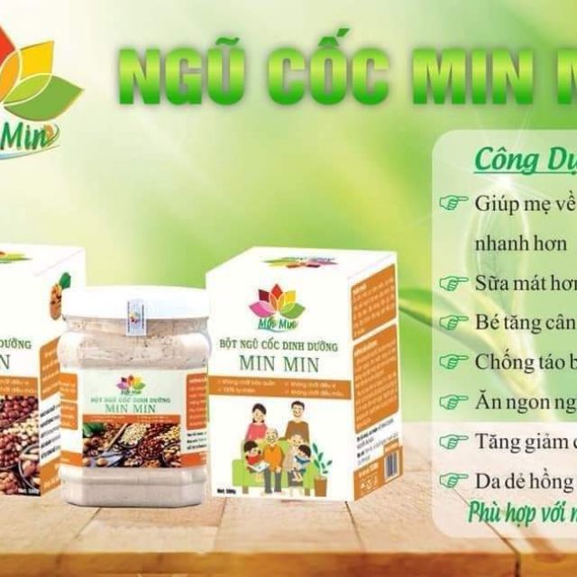 Ngũ cốc dinh dưỡng MIN MIN
