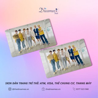 BTS/ MIẾNG DÁN TRANG TRÍ THẺ ngân hàng, ATM, thẻ xe...KHÔNG ẢNH HƯỞNG TÍNH NĂNG THẺ, skin card - THEDREAMEE.VN