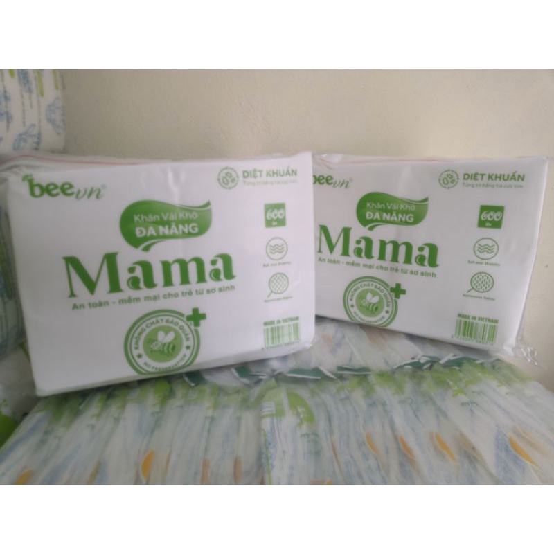 Khăn vải khô đa năng mama 600 gam