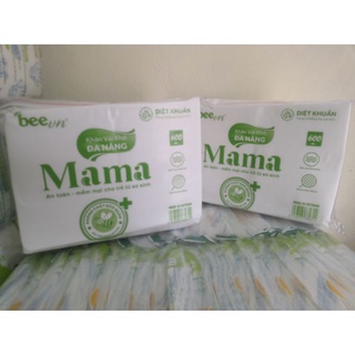 Combo 4 gói Khăn vải khô đa năng mama 600 gam  ( Gói lớn siêu tiết kiệm)
