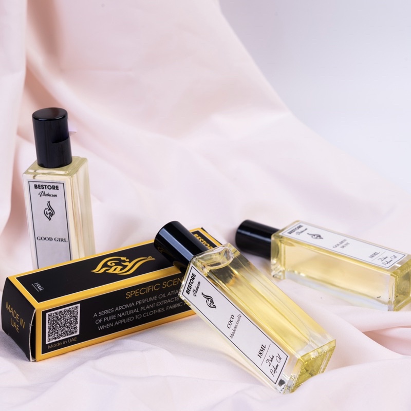 Tinh dầu nước hoa Dubai Bestore chai lớn 18ml - Dạng lăn tiện lợi