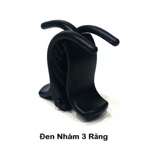 Kẹp tóc càng cua màu đen nhám