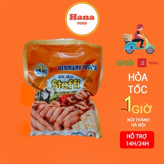 Xúc xích phomai gói 250g -Xúc xích Steffi -Xúc xích ăn lẩu nướng [giao hỏa tốc 1h] [ Hana Food ]