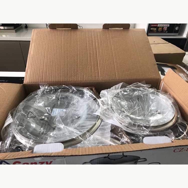 Bộ Nồi Xửng Chảo Inox cao cấp Canzy CZ 899 NEW ✅ 5 món chuyên dụng cho bếp từ